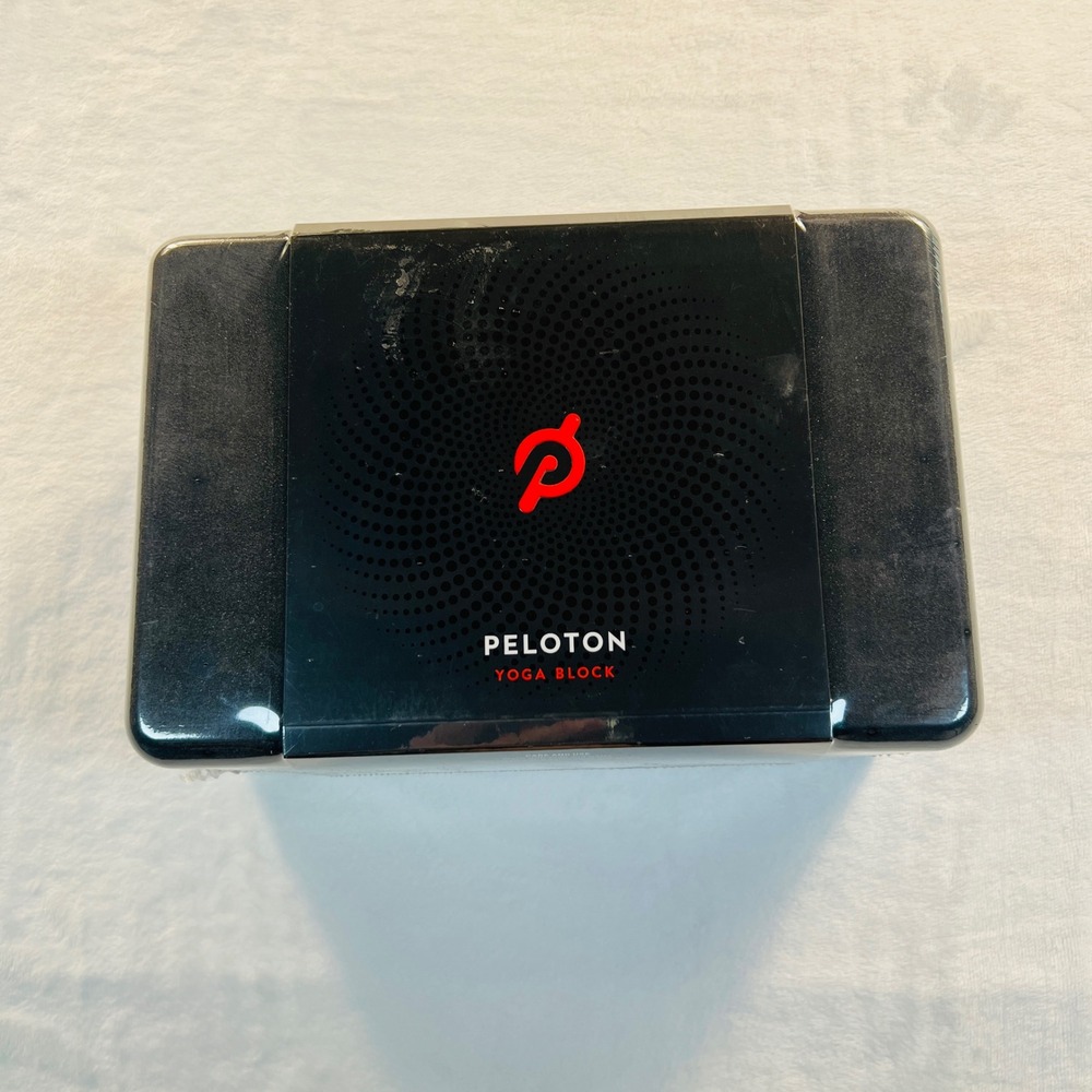 Peloton Yoga Block Black EVA Foam Support Prop 1029326-A New